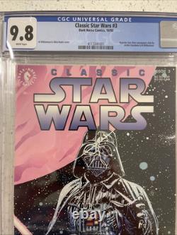 Classic Star Wars #1 #2, #3, #4. 8/92 ALL CGC 9.8? Dark Horse Comics Classic Star Wars #1 #2, #3, #4. 8/92 ALL CGC 9.8? Dark Horse Comics