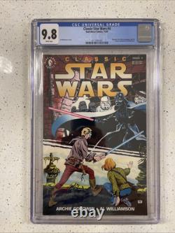 Classic Star Wars #1 #2, #3, #4. 8/92 ALL CGC 9.8? Dark Horse Comics Classic Star Wars #1 #2, #3, #4. 8/92 ALL CGC 9.8? Dark Horse Comics
