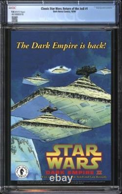 Classic Star Wars Return Of The Jedi (1994) #1 CGC 9.8 NM/MT