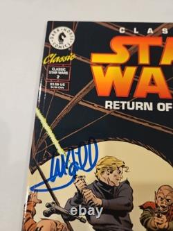 Classic Star Wars Return of the Jedi #2 Signed by MARK HAMILL Dark Horse 1994