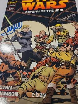 Classic Star Wars Return of the Jedi #2 Signed by MARK HAMILL Dark Horse 1994