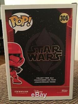 Comic Con SDCC 2019 Funko! Pop Star Wars Sith Trooper #306 (with Protector)