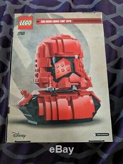 Comic Con SDCC 2019 LEGO Exclusive Star Wars SITH TROOPER BUST 77901 LE 3000