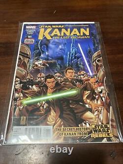 Complete Full Run of Marvel Star Wars Kanan The Last Padawan 1-12
