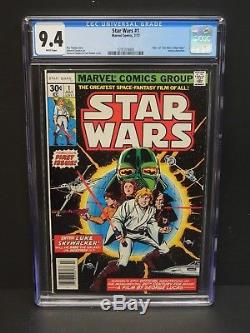 Complete Nm Run Marvel Comics Star Wars #1-107 1977-1986 Cgc 9.2-9.8 Extras/keys