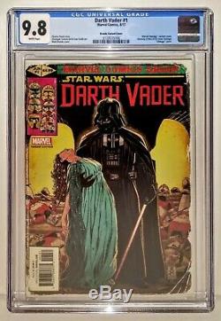 DARTH VADER #1 Variant 150 BROOKS X-Men 145 Homage Cover CGC 9.8Star Wars 3