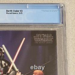DARTH VADER #3 (Marvel Comics, 2015) CGC 9.8 Doctor Aphra White Pages