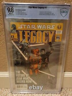 Dark Horse Comics STAR WARS LEGACY #1 2006 CBCS Graded 9.8 1st Cade Skywalker
