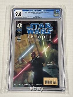 Dark Horse Comics Star Wars Episode 1 The Phantom Menace #4 1999 Cgc 9.8 Dark Horse Comics Star Wars Episode 1 The Phantom Menace #4 1999 Cgc 9.8