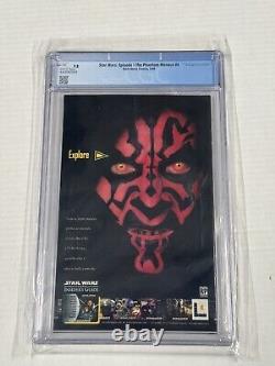 Dark Horse Comics Star Wars Episode 1 The Phantom Menace #4 1999 Cgc 9.8 Dark Horse Comics Star Wars Episode 1 The Phantom Menace #4 1999 Cgc 9.8