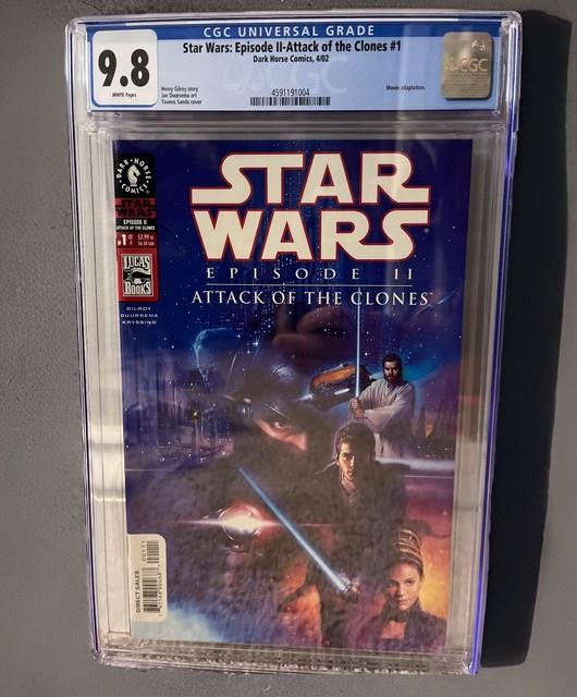 Dark Horse Star Wars Episode 2 Attack Of The Clones # 1 Cgc 9.8