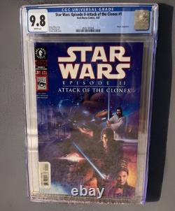Dark Horse Star Wars Episode 2 Attack of the Clones # 1 CGC 9.8