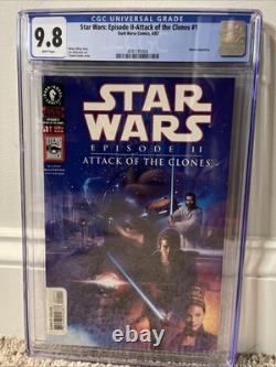 Dark Horse Star Wars Episode 2 Attack of the Clones # 1 CGC 9.8