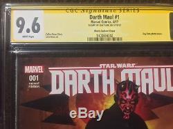 Darth Maul 1 CGC 9.6 SS Signed By Ray Park Photo Variant