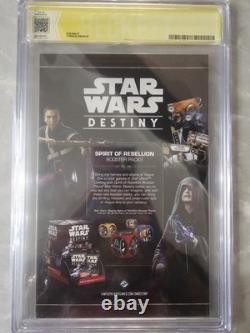 Darth Vader #1 Anakin Skywalker SIGNED HAYDEN CHRISTENSEN CBCS Not CGC