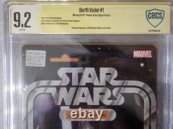 Darth Vader #1 Anakin Skywalker SIGNED HAYDEN CHRISTENSEN CBCS Not CGC