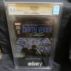 Darth Vader 1 Cgc 9.4 First Appearance Black Krrsantan -signd Cassaday-variant