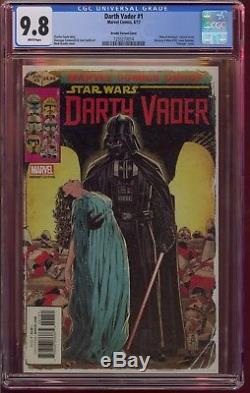 Darth Vader #1 Cgc 9.8 Mark Brooks Variant Edition Comic Kings