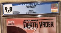 Darth Vader 2 Del Mundo Variant CGC 9.8 Star Wars 1st barash vow 1233996022