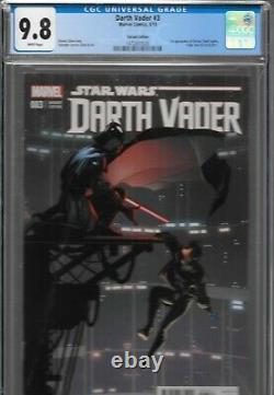 Darth Vader 3 CGC 9.8 1st Doctor Aphra BT-1 Triple Zero Marvel Star Wars VARIANT