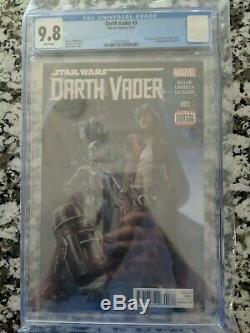 Darth Vader #3 CGC 9.8 1st app. Dr. Aphra, 0-0-0 & BT-1 Star Wars HOT BOOK