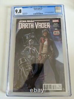 Darth Vader 3 CGC 9.8 Key 1st appearance of Doctor Aphra Marvel 2015
