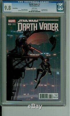 Darth Vader 3 CGC 9.8 Variant 125 Dr Aphra, 0-0-0 & BT-1 CBCS @Guardian Comics