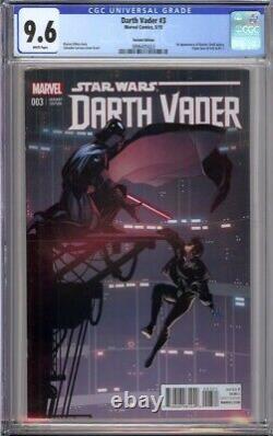 Darth Vader #3 Cgc 9.6 125 Variant Edition 1st Doctor Aphra Triple Zero Bt-1