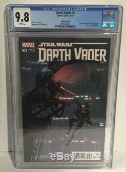 Darth Vader #3 Larroca Variant Cgc 9.8 White Pages 1st Doctor Aphra