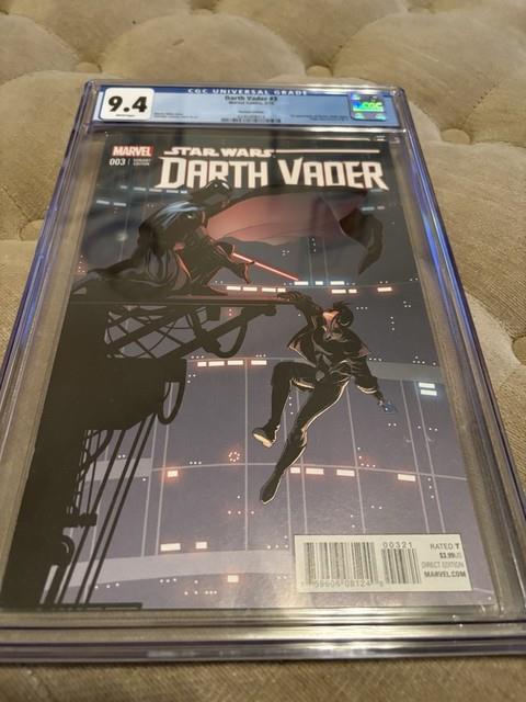 Darth Vader #4 Incentive Salvador Larroca Variant Marvel Comics Cgc 9.4