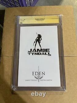 Daughters Of Eden #1 Inquisitor Star Wars Cosplay Jamie Tyndall Signed Cgc 9.8