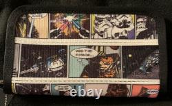 Disney Harveys Seatbelt Bags Star Wars Comic Classic Long Wallet NWT