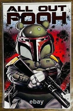 Do You Pooh ALL OUT POOH Boba Fett Star Wars Homage Set (Limited to 150)