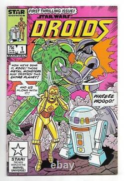 Droids #1-8 Marvel / Star Comics Star Wars 1986 lot set full run 1 2 3 4 5 6 7 8