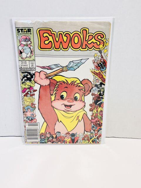 Ewoks # 10 Marvel Star Comics November 1986 Newsstand Variant Star Wars