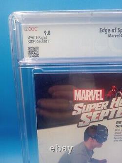 Edge of Spider-Verse #2 Cgc 9.8 print error Black background, Only 500 errors