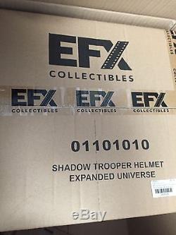 Efx Collectibles Replica Star Wars Shadow Trooper Stormtrooper Black Helmet New