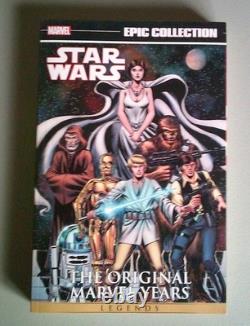 Epic Collection Star Wars Legends The Original Marvel Years Volume 1, 2, 3 Used
