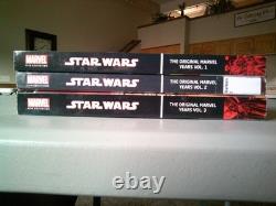 Epic Collection Star Wars Legends The Original Marvel Years Volume 1, 2, 3 Used