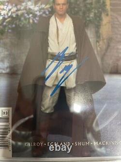 Ewan McGregor Signed star wars comic book