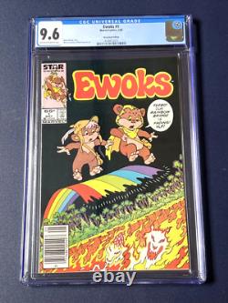 Ewoks #1 CGC 9.6 NM+ Newsstand 1985 Star Wars Disney