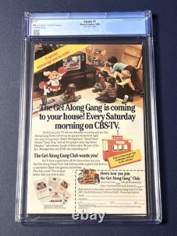 Ewoks #1 CGC 9.6 NM+ Newsstand 1985 Star Wars Disney