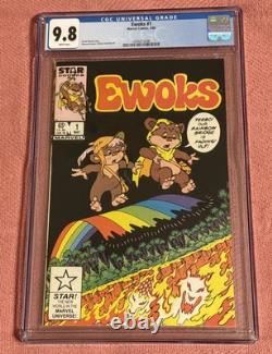 Ewoks #1 CGC 9.8, Dave Manak Story (Star Wars), Marvel (Star) Comics 1985