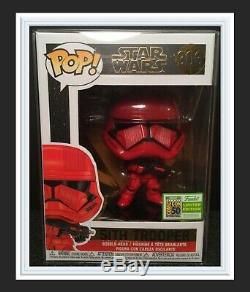 FUNKO POP 2019 SDCC Star Wars #306 SITH TROOPER Comic Con Official Sticker