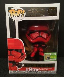 FUNKO POP 2019 SDCC Star Wars #306 SITH TROOPER Comic Con Official Sticker