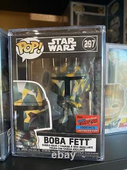 FUNKO POP! Star Wars #297 Boba Fett Futura NYCC Comic Con Sticker