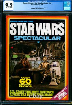 Famous Monsters Star Wars Spectacular Magazine Warren 1977 CGC 9.2