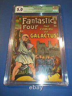Fantastic Four #48 Silver age 1st Silver Surfer/Galactus Hot Key CGC 5.0 Q Green