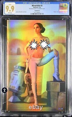 Foil! Cgc 9.9 Mint! Mad Love Mironishin Padme Star Wars Comic! Chase! #3/10