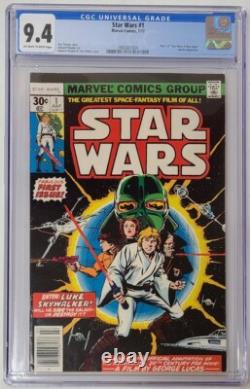 For madel-9326 Star Wars 1 Marvel Comics 1977 1st Printing CGC 9.4 stand For madel-9326 Star Wars 1 Marvel Comics 1977 1st Printing CGC 9.4 stand